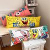 50 60 80Cm Spongebob Squarepants Patrick Star Cartoon Pillow Sleeping Cushion Bedside Pillow Long Pillow Kawaii - Spongebob Plush