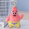 Kawaii Anime Peripheral SpongeBob Plush Doll Room Decor Patrick Star Stuffed Toy Backpack Pendant Christmas Gift 6.jpg 640x640 6 - Spongebob Plush