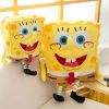 Newest Spongebob 3D Stereo Plush Soft Stuffed Pillow Backrest Car Decoration Kawaii Squarepants Children Toys and - Spongebob Plush