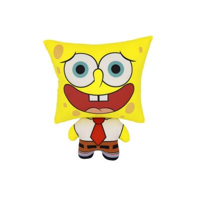 Spongebob Cartoon Cute Creative Car Headrest Neck Pillow Kawaii Anime Seat Back Car Decoration Plush Gifts 5 - Spongebob Plush