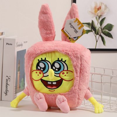 Spongebob Cute Plush Doll Cross Dressing Bunny Kawaii Fluffy Soft Stuffed Kid Toy Plushie Sofa Pillow 1 - Spongebob Plush