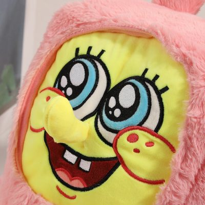 Spongebob Cute Plush Doll Cross Dressing Bunny Kawaii Fluffy Soft Stuffed Kid Toy Plushie Sofa Pillow 3 - Spongebob Plush